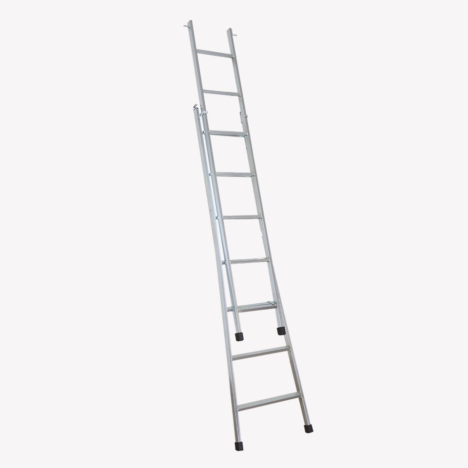 Escada articulada e expansível com 7 degraus