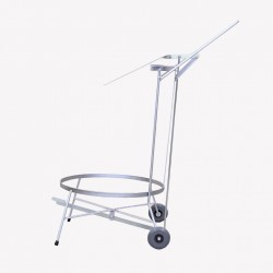 Suporte Pedal PARA Lixeira JG 90 Litros com Rodízio