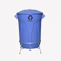 Suporte Pedal com Lixeira J. 100 Litros