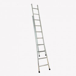Escada articulada e expansível com 8 degraus