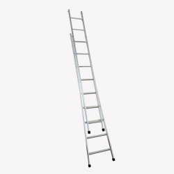Escada articulada e expansível com 9 degraus
