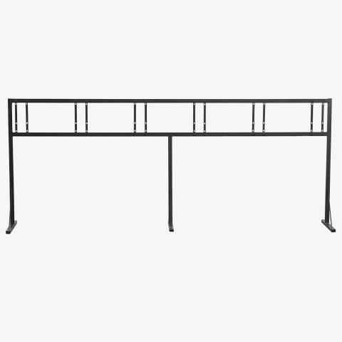 Suporte Seletivo PARA 6 Lixeiras Papeleira 50 Litros