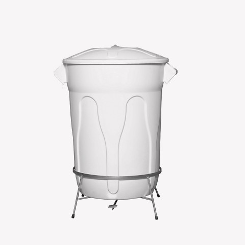 Suporte Pedal com Lixeira Jg 30 Litros