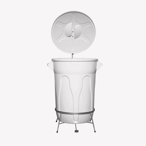 Suporte Pedal com Lixeira Jg 10 Litros