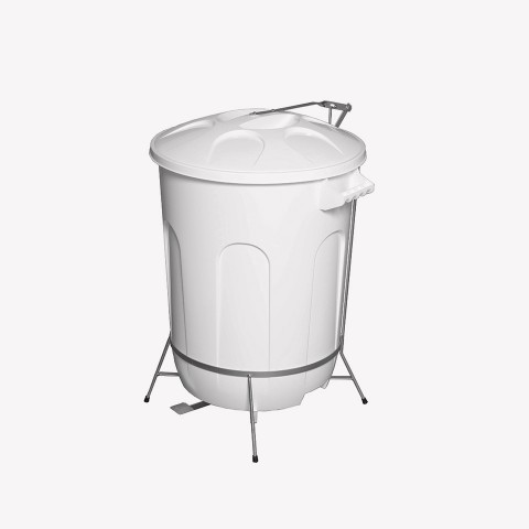 Suporte Pedal com Lixeira Jg 10 Litros