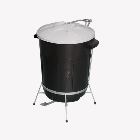 Suporte Pedal com Lixeira Jg 10 Litros