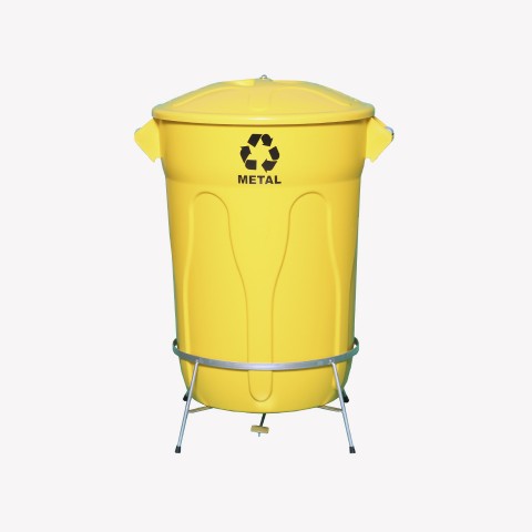 Suporte Pedal com Lixeira J. 20 Litros