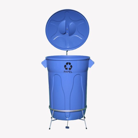 Suporte Pedal com Lixeira J. 20 Litros